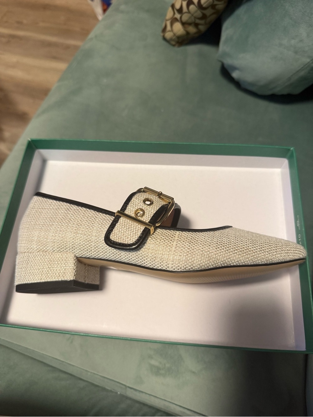 J.Crew Canvas Mary Jane Pump Size 7